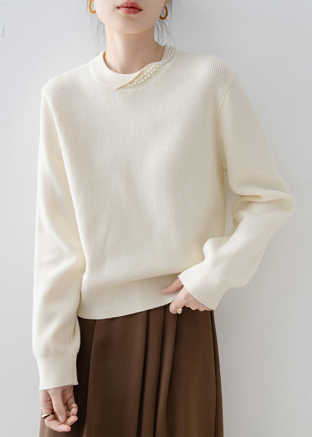 Vintage Inspired Sweater with a Contemporary Edge