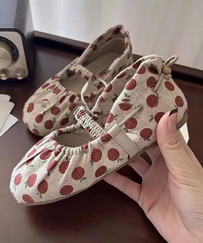 Vintage Inspired Orthopedic Flats