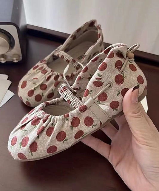 Vintage Inspired Orthopedic Flats