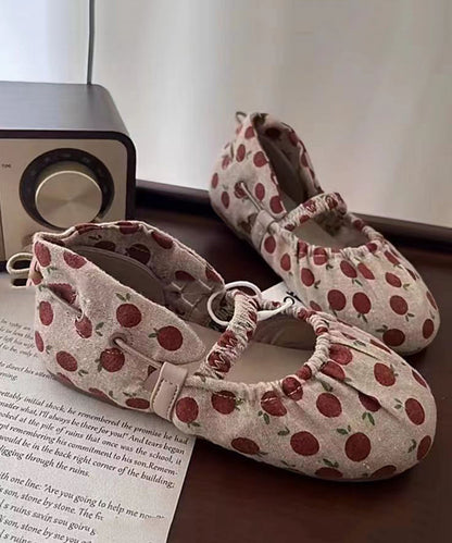 Vintage Inspired Orthopedic Flats