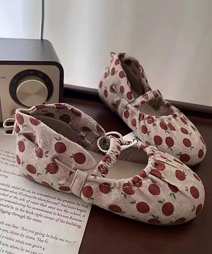Vintage Inspired Orthopedic Flats