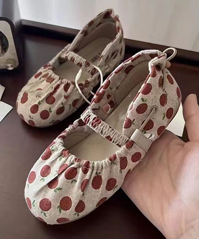 Vintage Inspired Orthopedic Flats