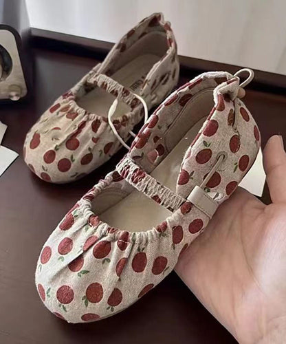 Vintage Inspired Orthopedic Flats