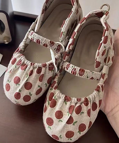 Vintage Inspired Orthopedic Flats
