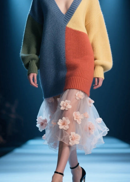 Vintage Inspired Sweater with a Contemporary Edge