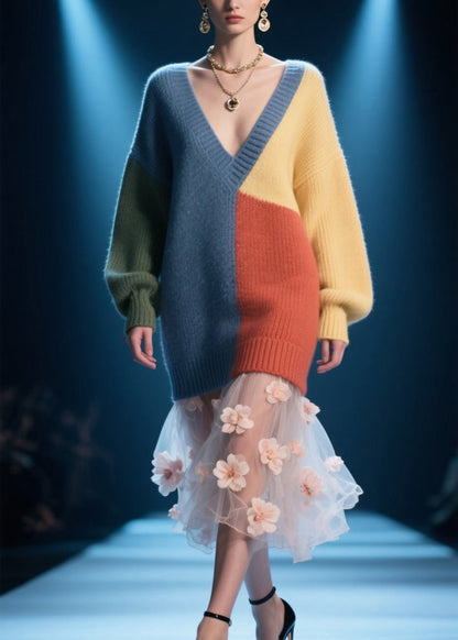 Vintage Inspired Sweater with a Contemporary Edge