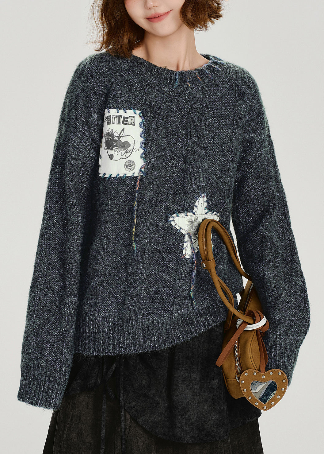 Classic Vintage Sweater with a Flattering Fit
