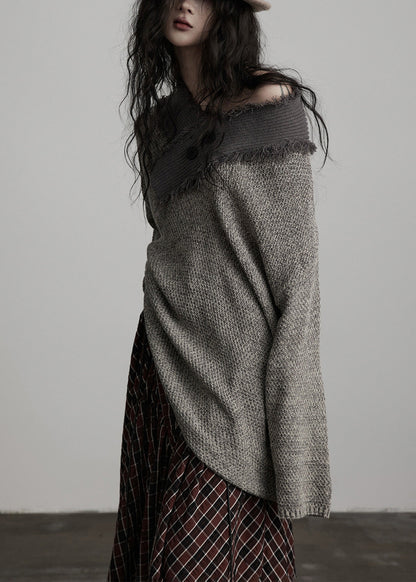 Well Tailored Sweater with a Graceful Silhouette