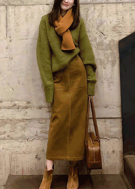 A Vintage Style Sweater with Delicate Timeless Details