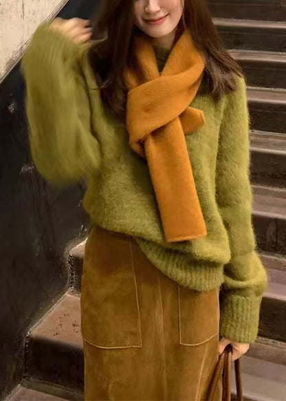 A Vintage Style Sweater with Delicate Timeless Details
