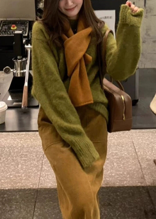 A Vintage Style Sweater with Delicate Timeless Details