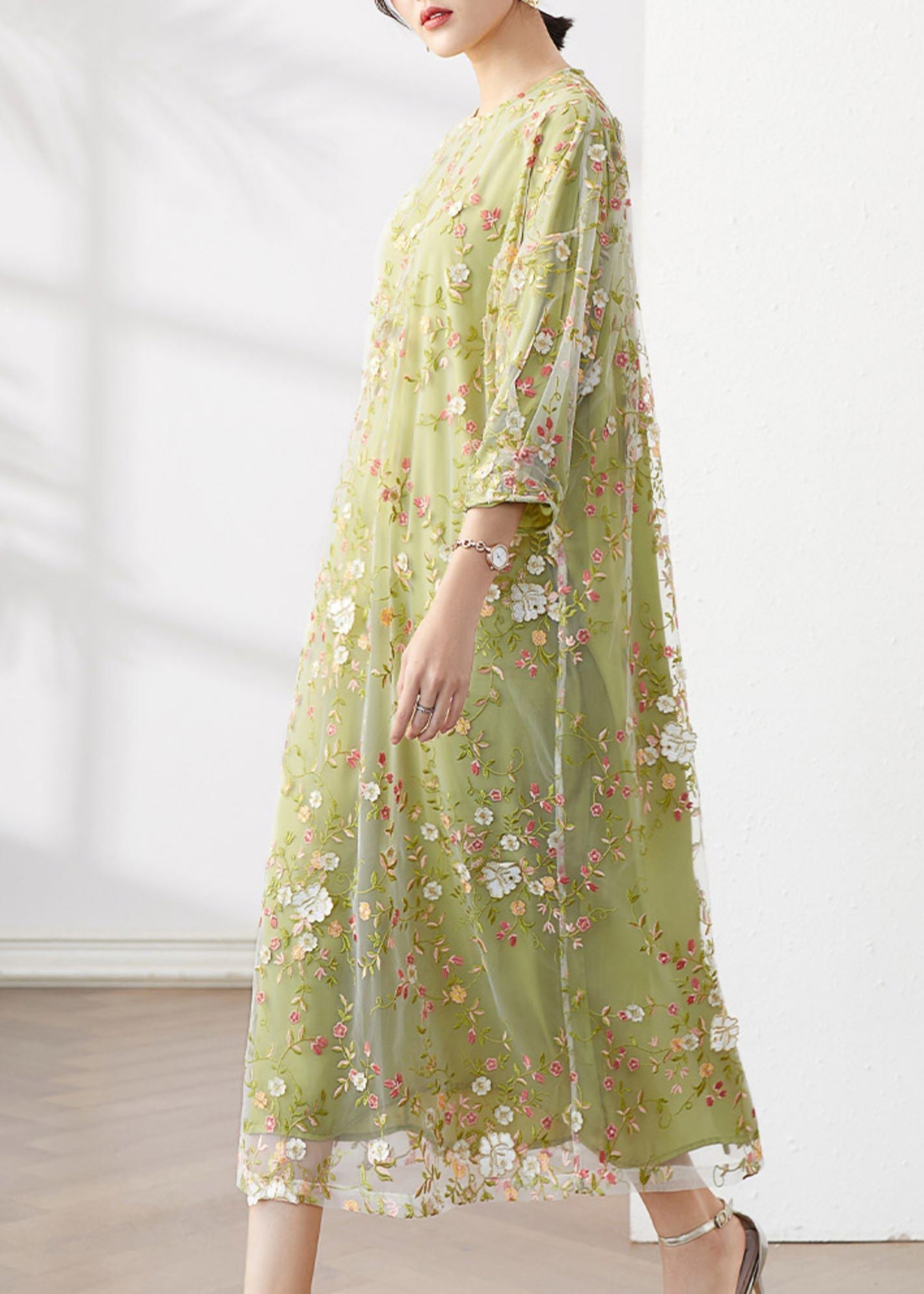 A Vintage Style Dress with Delicate Timeless Details