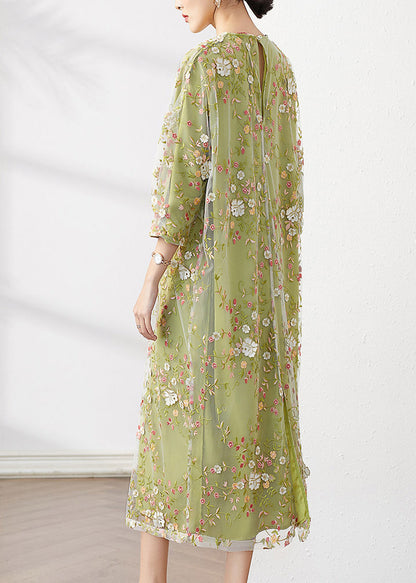 A Vintage Style Dress with Delicate Timeless Details