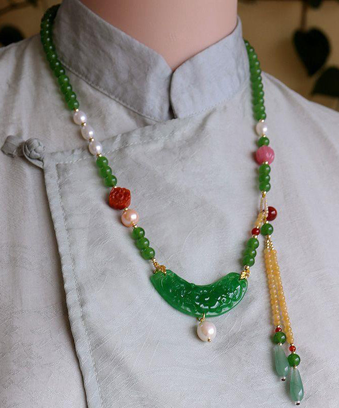 Vintage Handmade Pearl Necklace