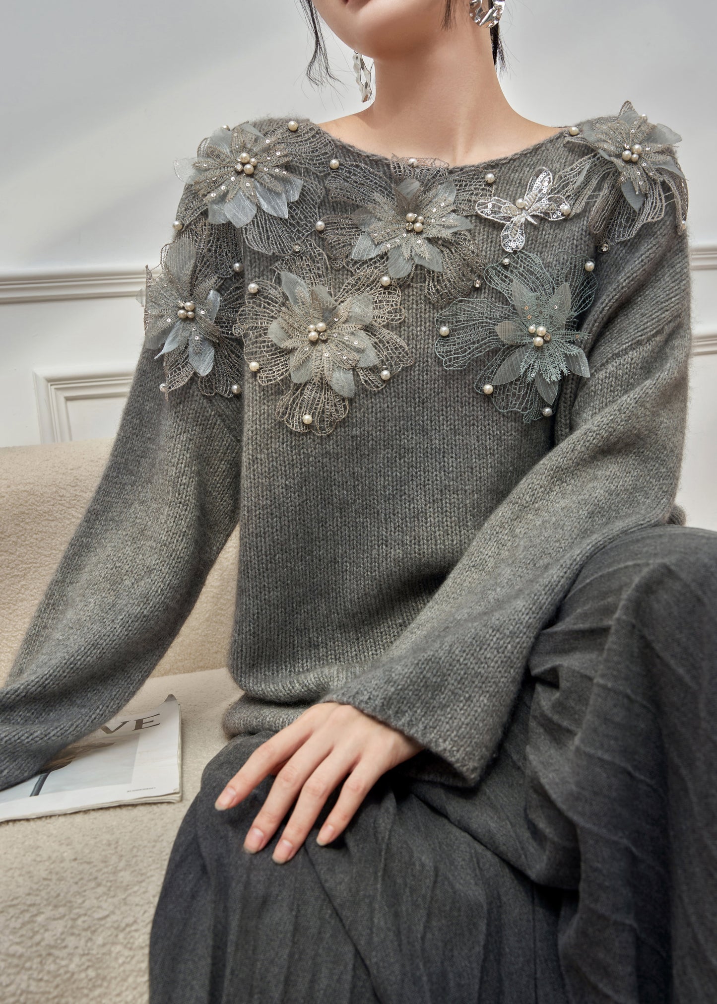 Sophisticated Cardigan with a Clean Classic Look