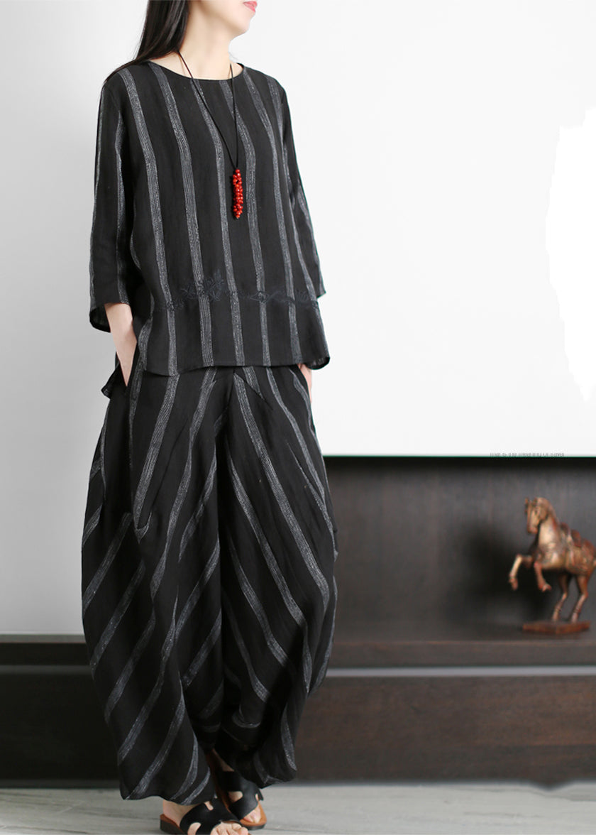 A Vintage Style Pants with Delicate Timeless Details