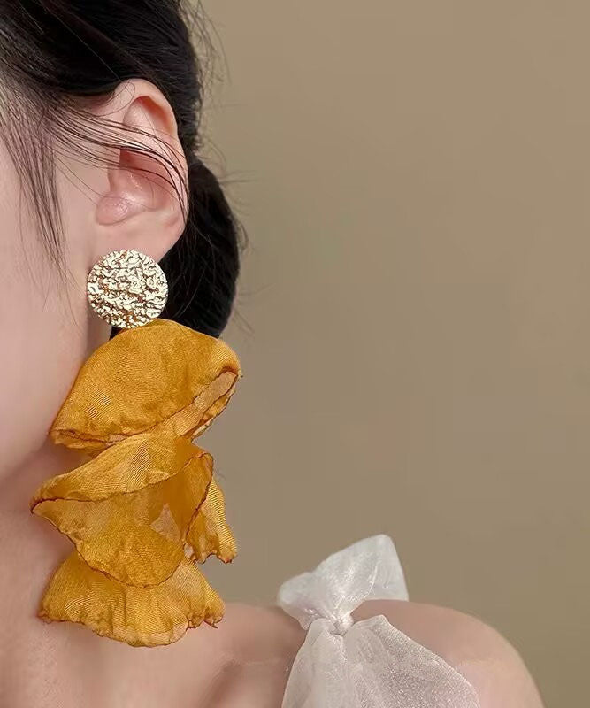Vintage Handmade Silver Earring