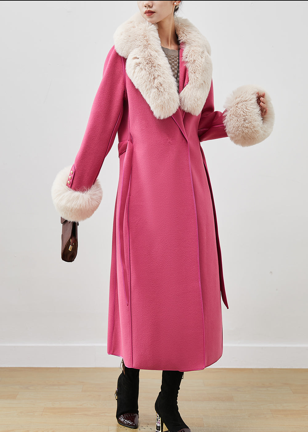 A Vintage Style Coat with Delicate Timeless Details