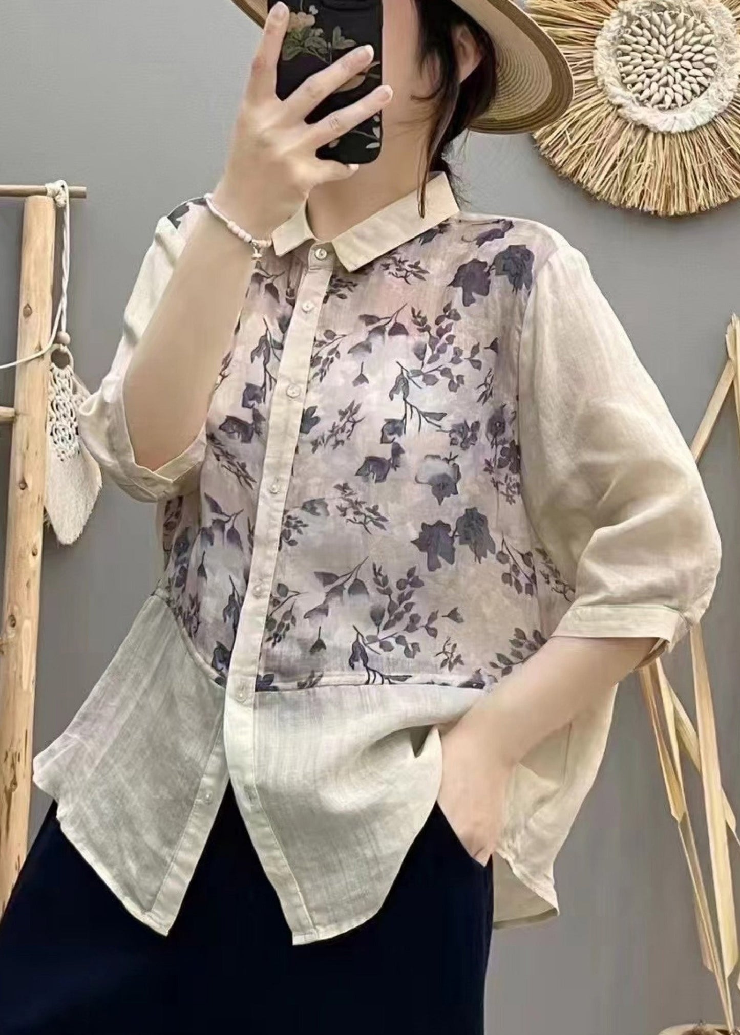 Beautifully Finished Blouse in a Timeless Design