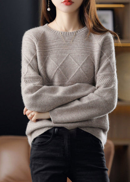 A Vintage Style Sweater with Delicate Timeless Details