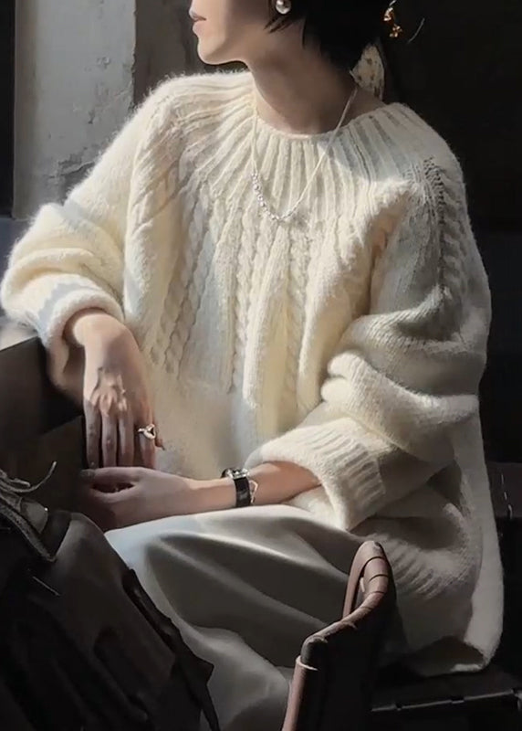 Beautifully Finished Sweater in a Timeless Design