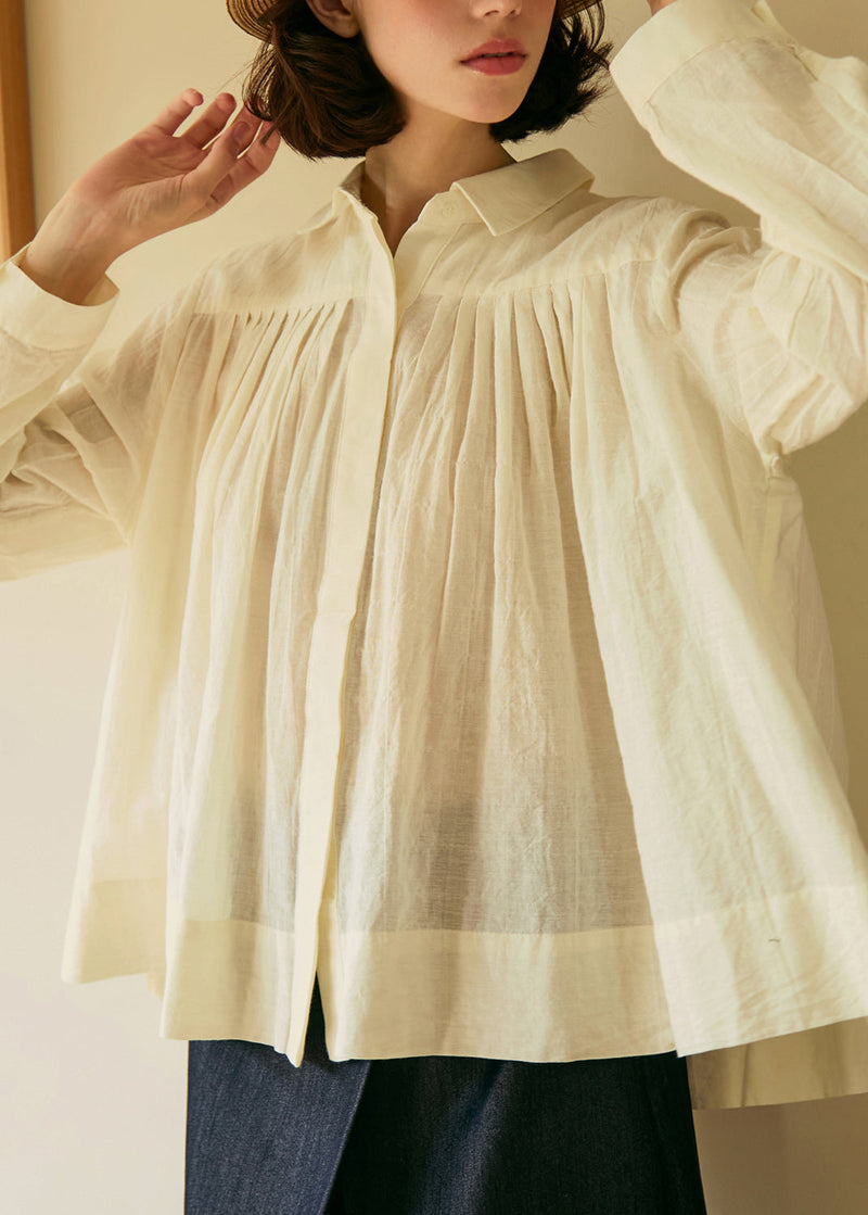 A Vintage Style Shirt with Delicate Timeless Details