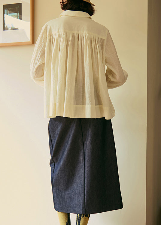 A Vintage Style Shirt with Delicate Timeless Details
