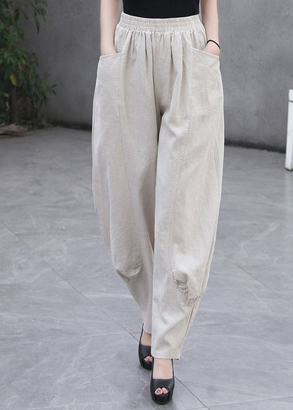 A Vintage Style Pants with Delicate Timeless Details