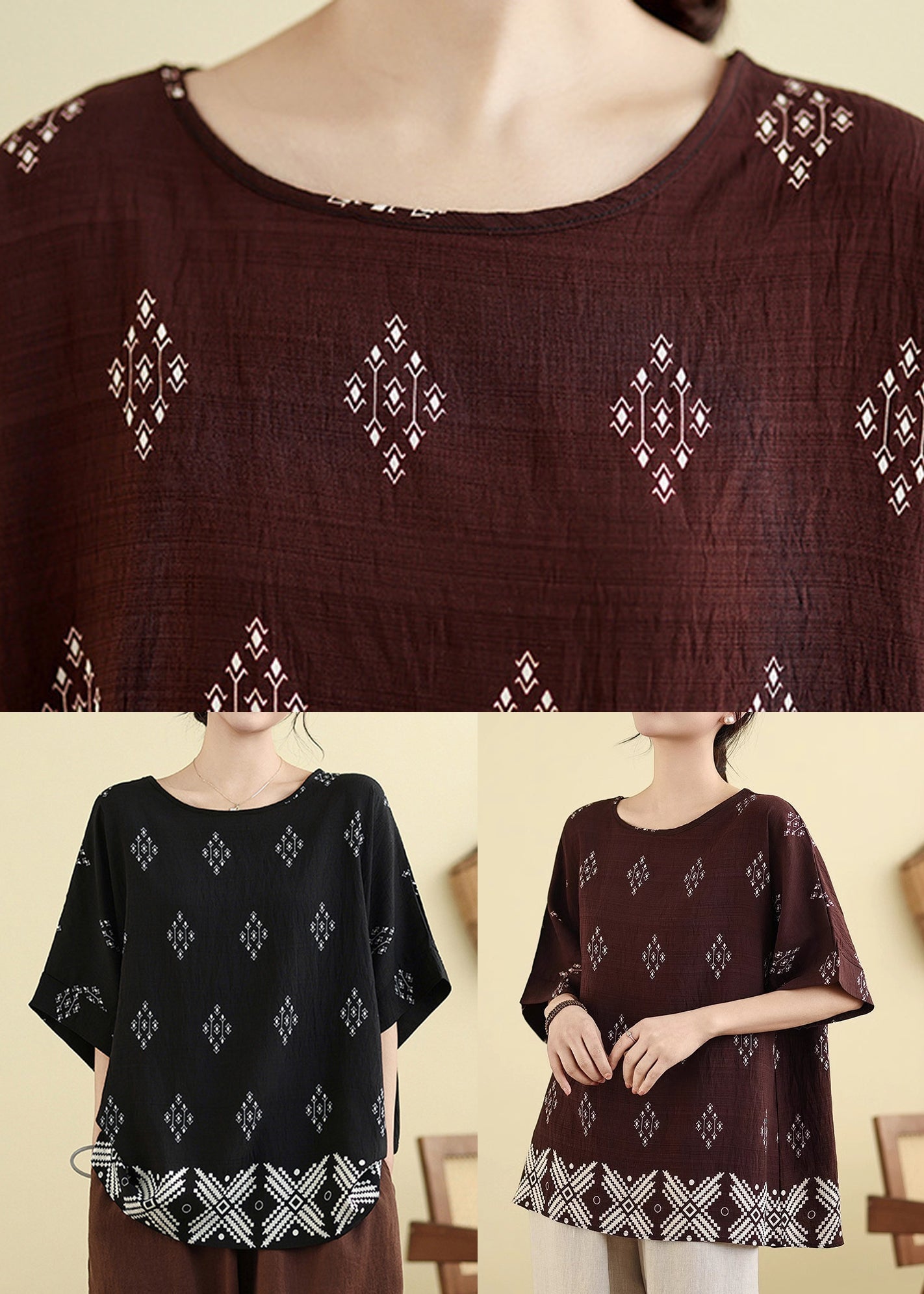 Classic Vintage Top with a Flattering Fit