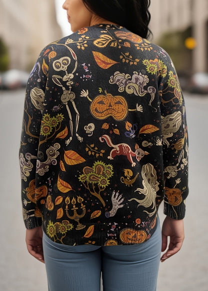 A Vintage Style Sweater with Delicate Timeless Details