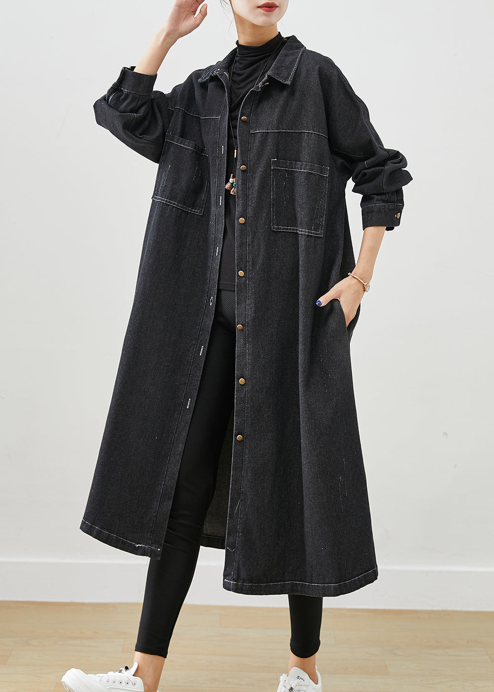Classic Vintage Coat with a Flattering Fit