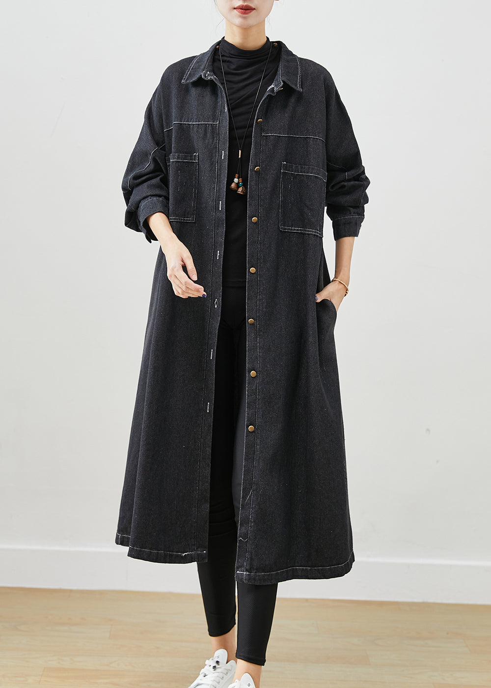 Classic Vintage Coat with a Flattering Fit