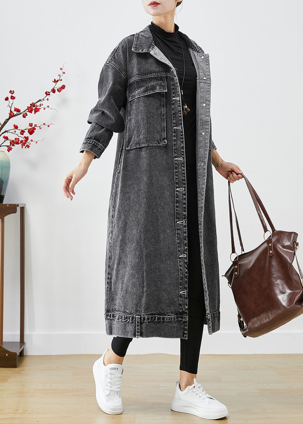 Classic Vintage Coat with a Flattering Fit