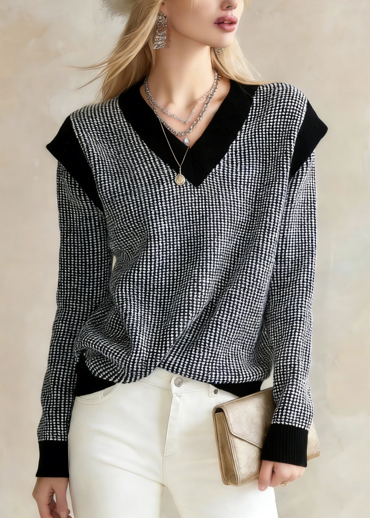 Gracefully Styled Sweater for Any Occasion
