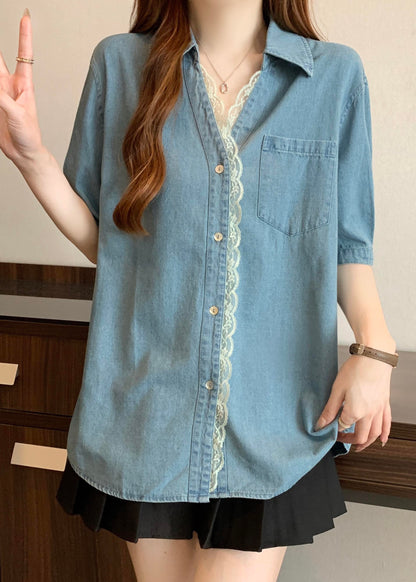 A Vintage Style Shirt with Delicate Timeless Details