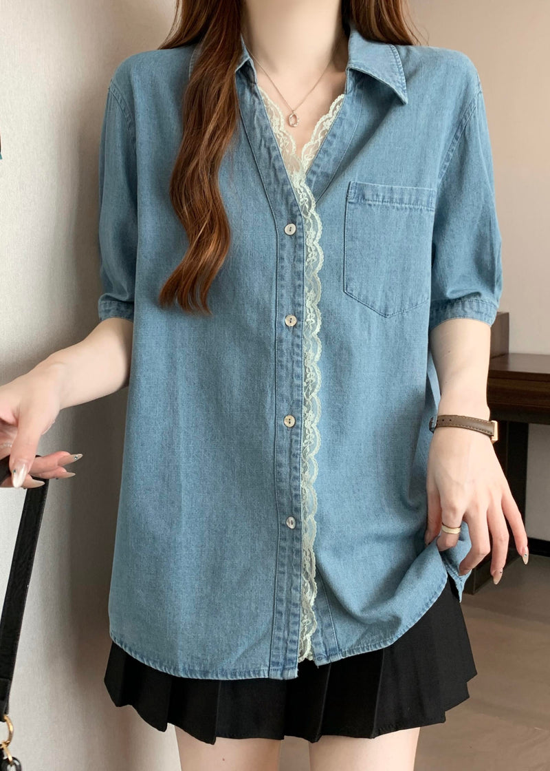 A Vintage Style Shirt with Delicate Timeless Details