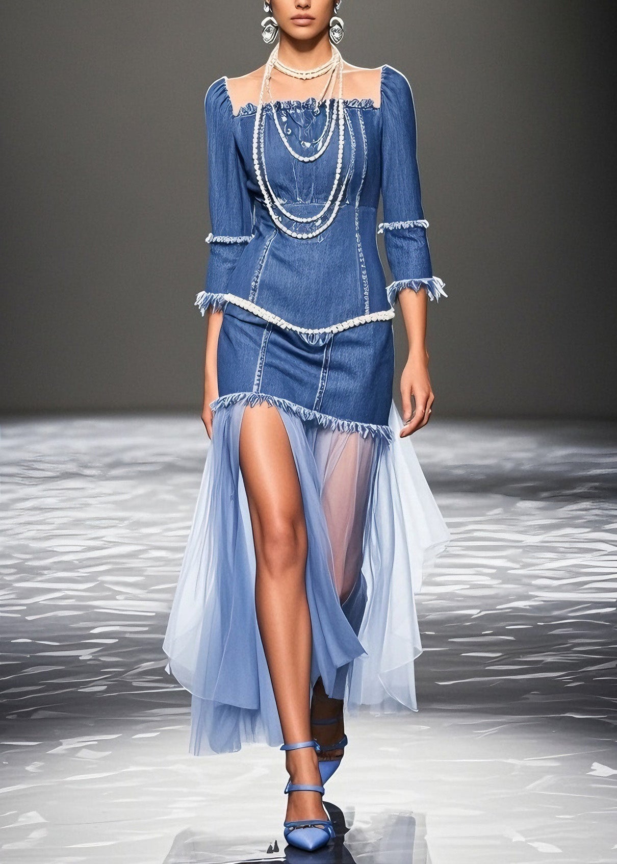 Well Tailored Dress with a Graceful Silhouette