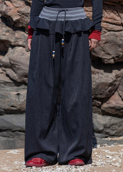 A Vintage Style Pants with Delicate Timeless Details