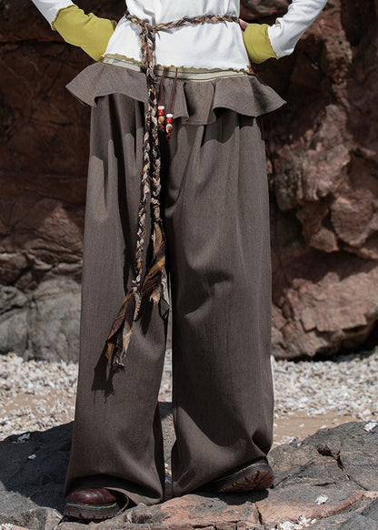 A Vintage Style Pants with Delicate Timeless Details