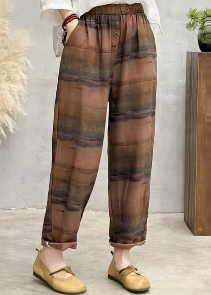 A Vintage Style Pants with Delicate Timeless Details