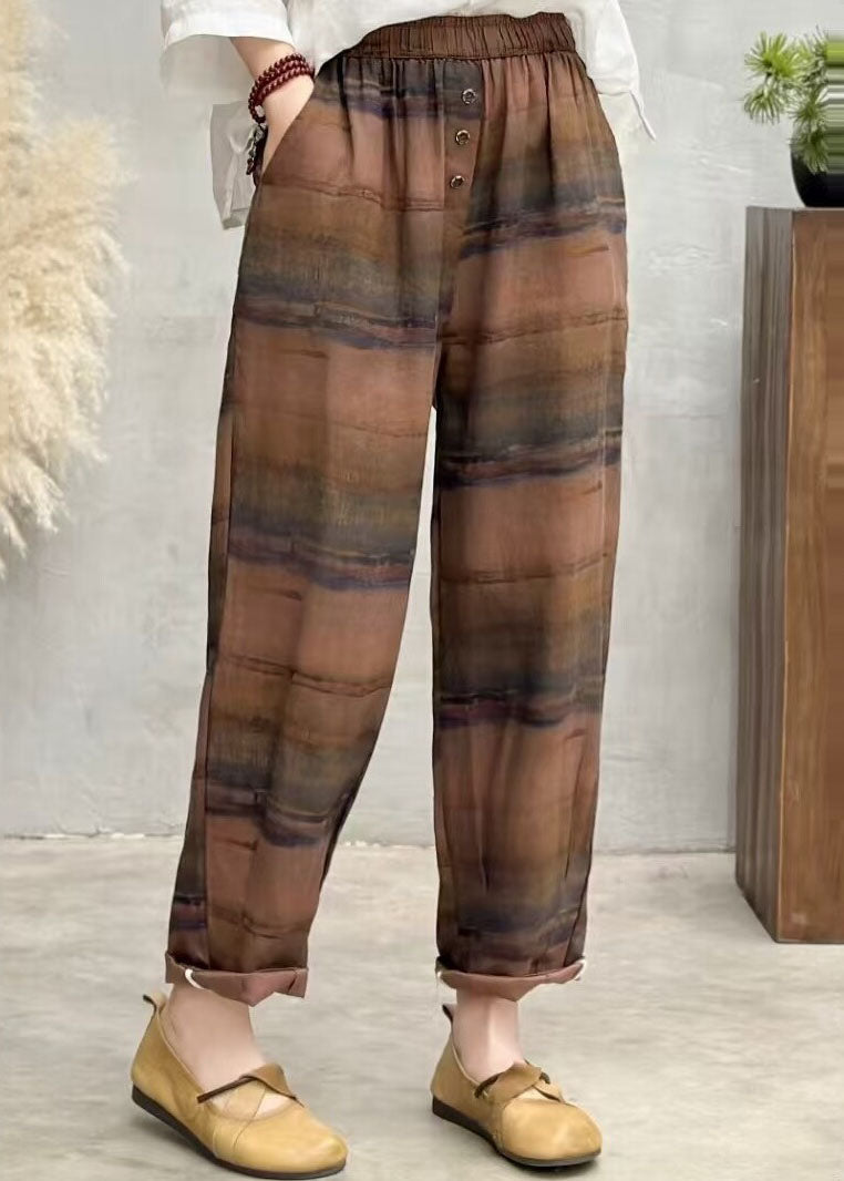 A Vintage Style Pants with Delicate Timeless Details