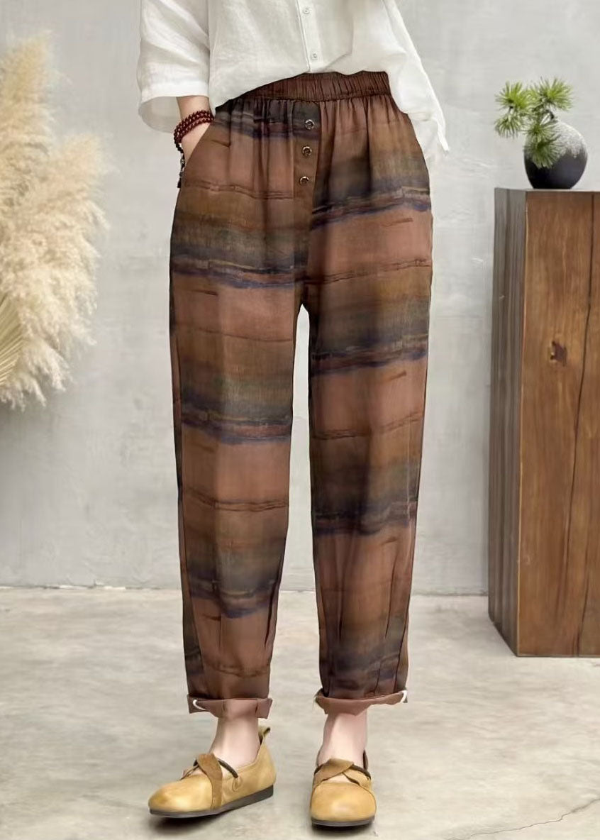 A Vintage Style Pants with Delicate Timeless Details