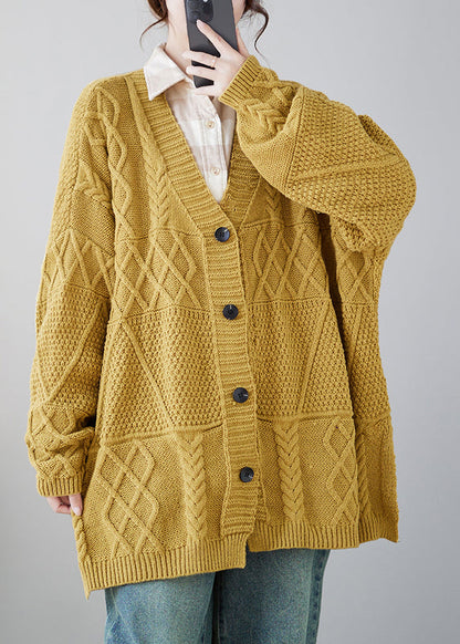 Classic Vintage Cardigan with a Flattering Fit