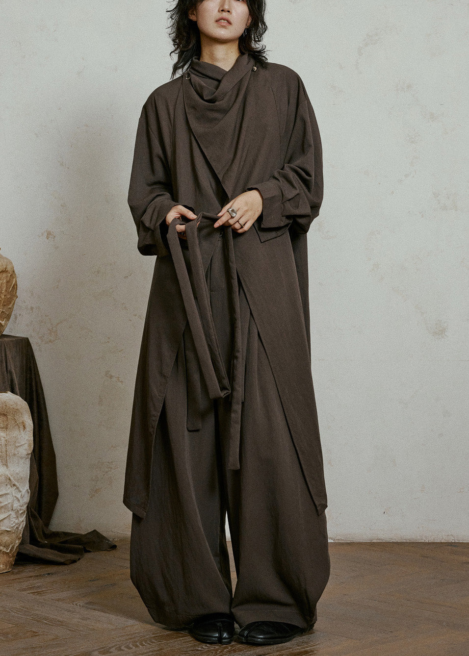 A Vintage Style Coat with Delicate Timeless Details