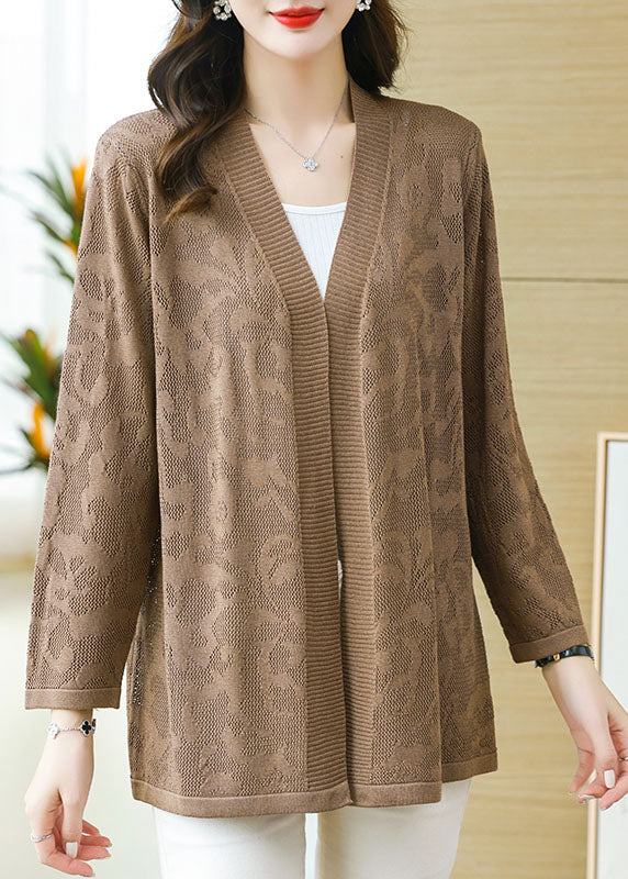 A Vintage Style Cardigan with Delicate Timeless Details