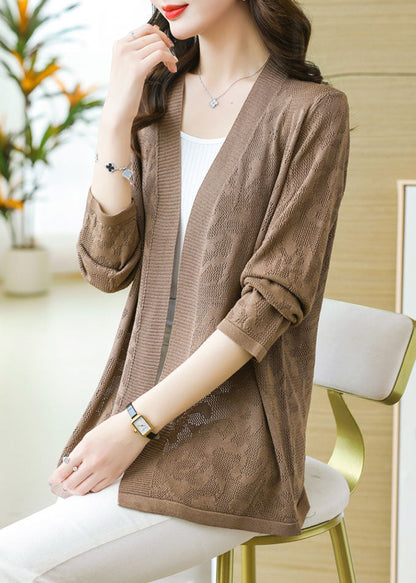 A Vintage Style Cardigan with Delicate Timeless Details
