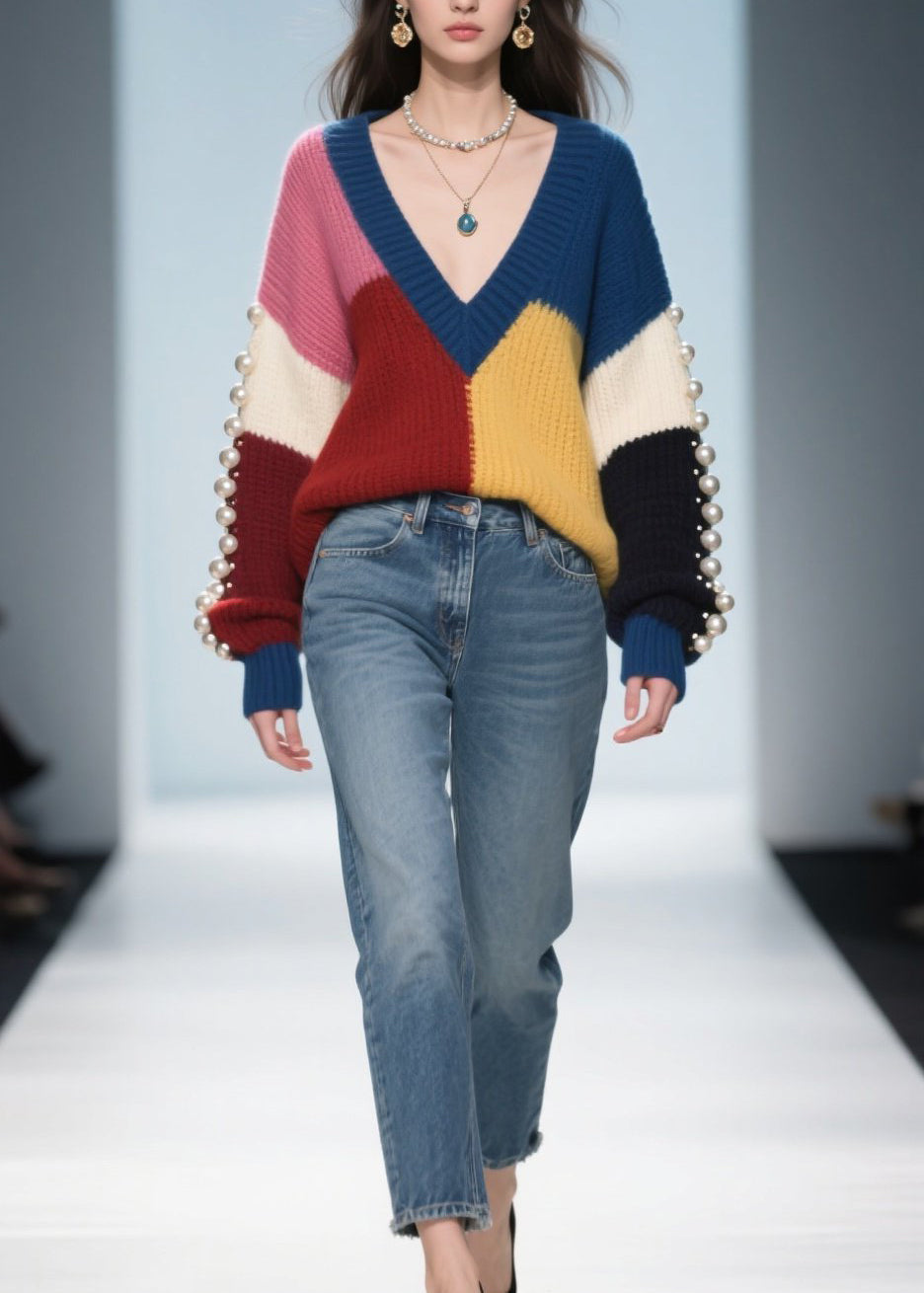 Well Tailored Pullover with a Graceful Silhouette