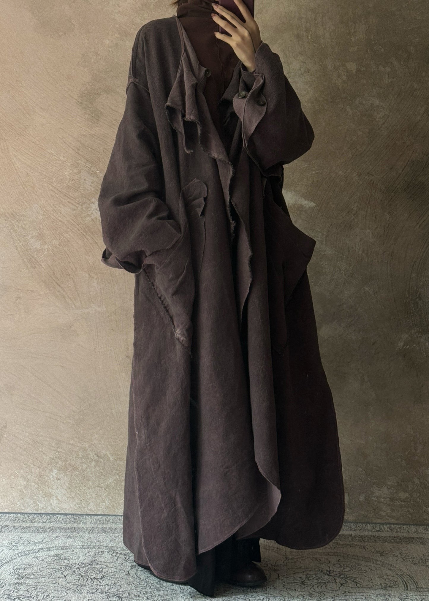 A Vintage Style Coat with Delicate Timeless Details