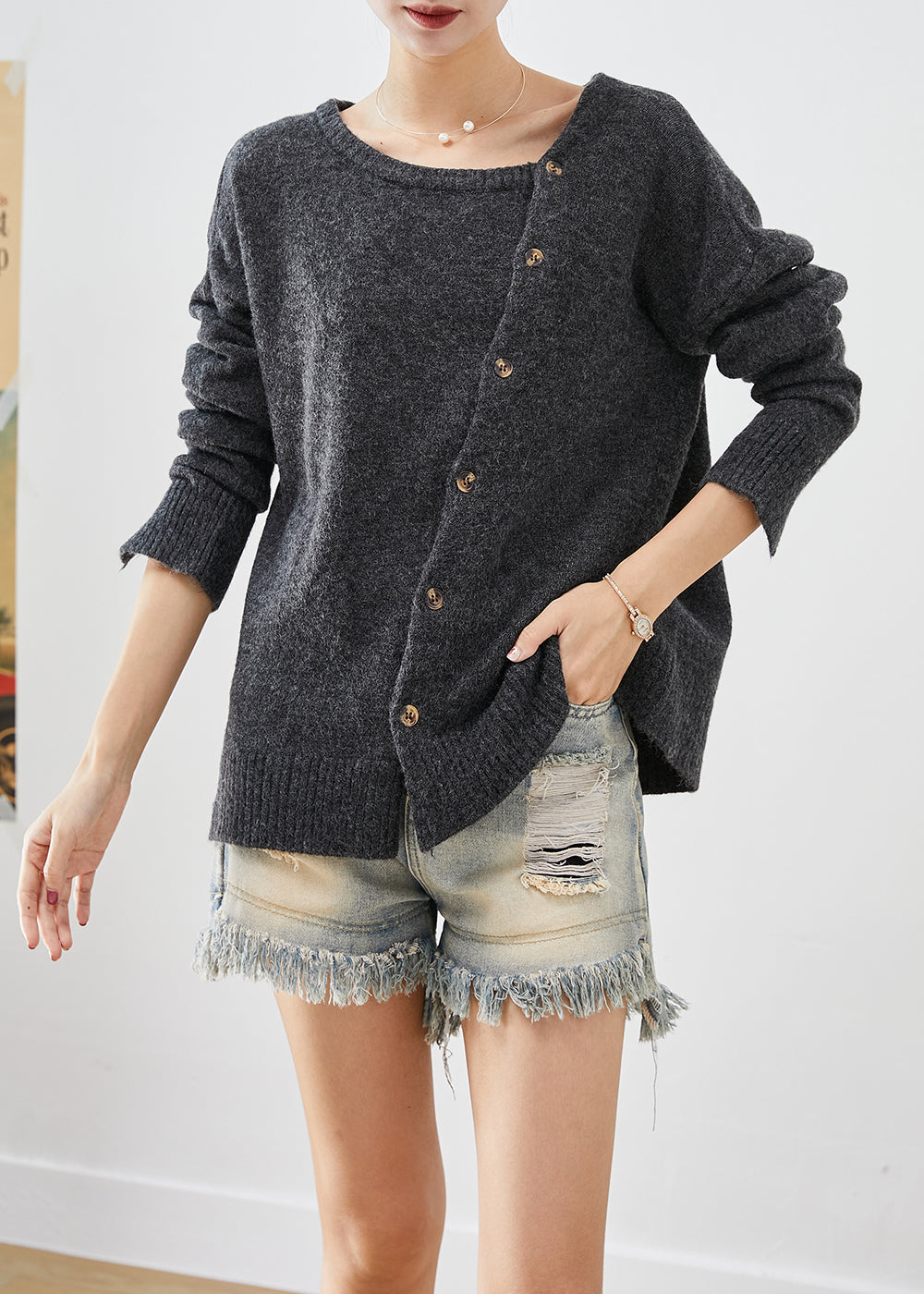 Vintage Inspired Pullover with a Contemporary Edge