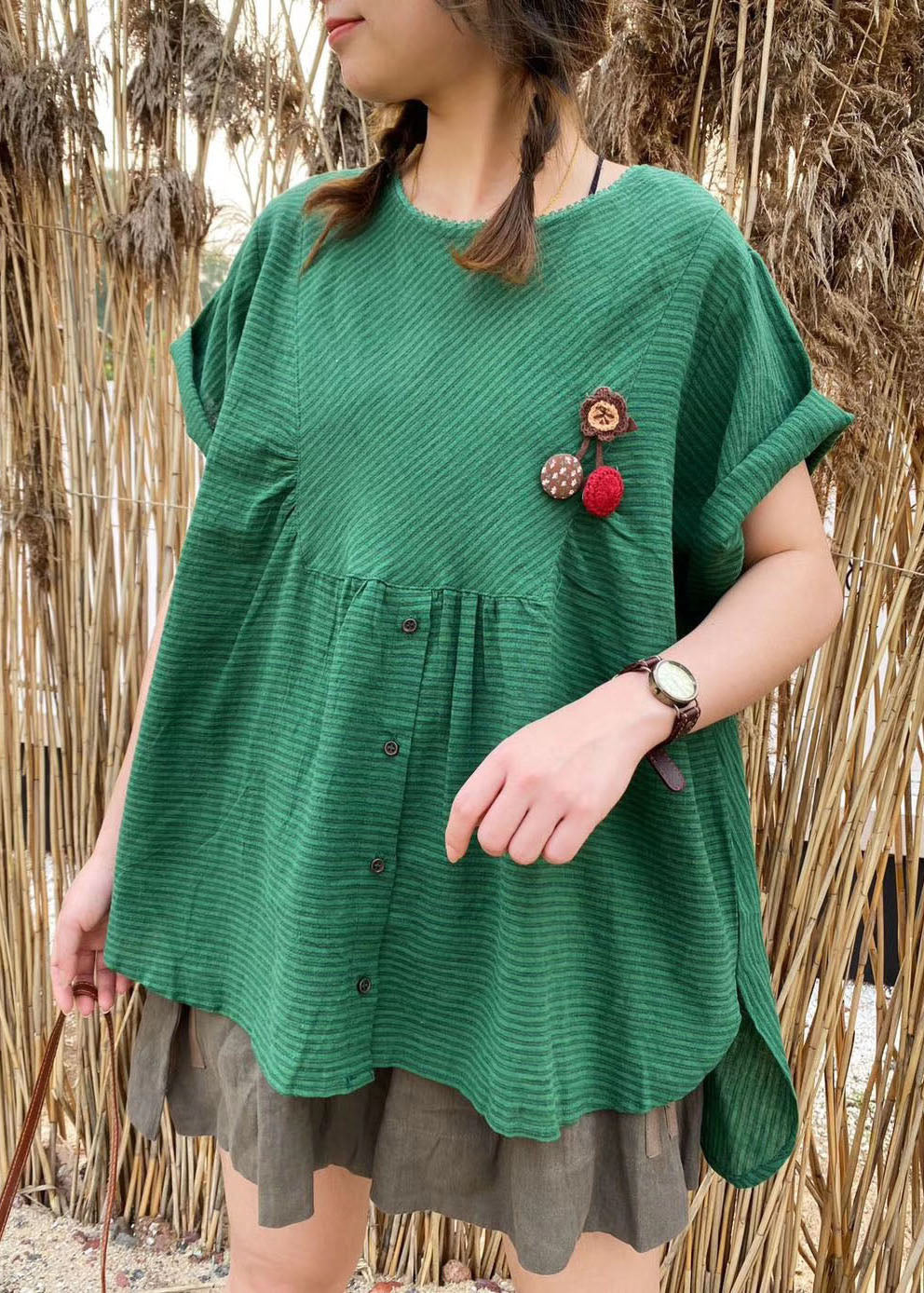 A Vintage Style Top with Delicate Timeless Details